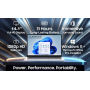 ALKETRON - 14.1" Intel Laptop (256GB + 6GB RAM Basic Edition)