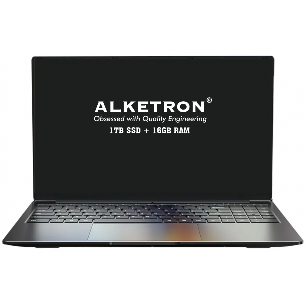 ALKETRON - 15.6" Intel Laptop (1TB + 16GB RAM Standard Max Edition)